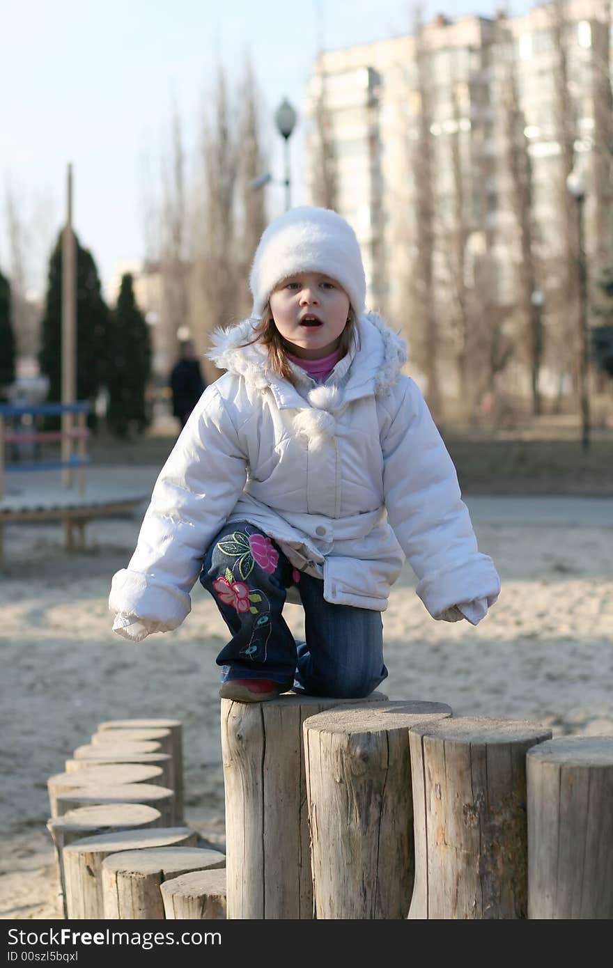 Child On Playground