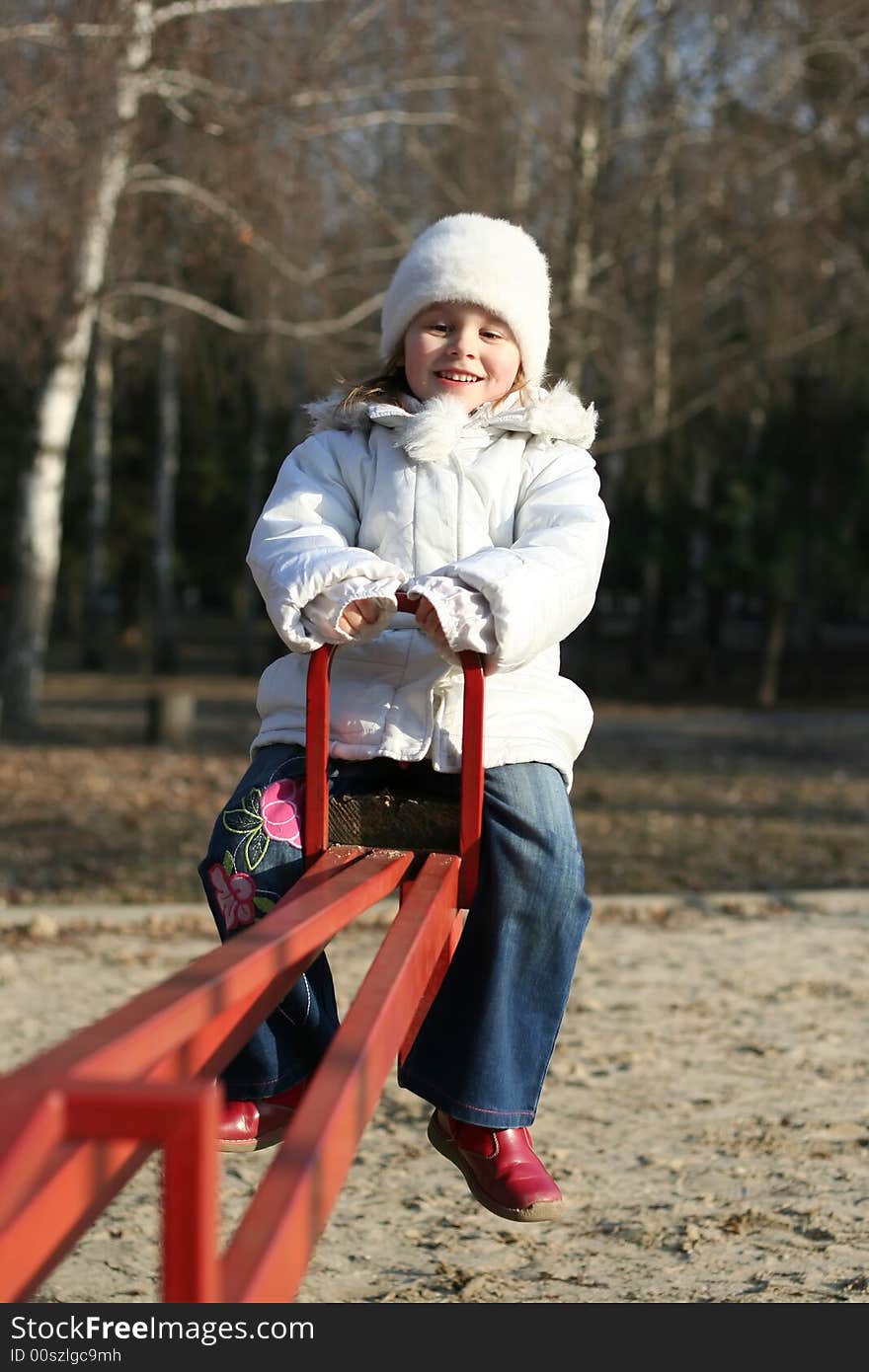 Child On Playground