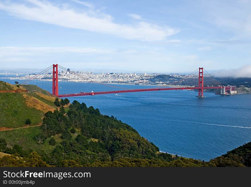 Golden Gate Bridge and San Fra