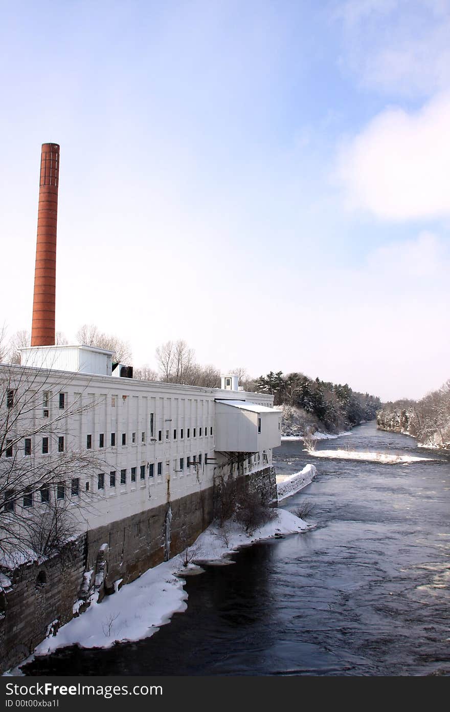 A mill was built on the Black River to take advantage of its swift curents. A mill was built on the Black River to take advantage of its swift curents.