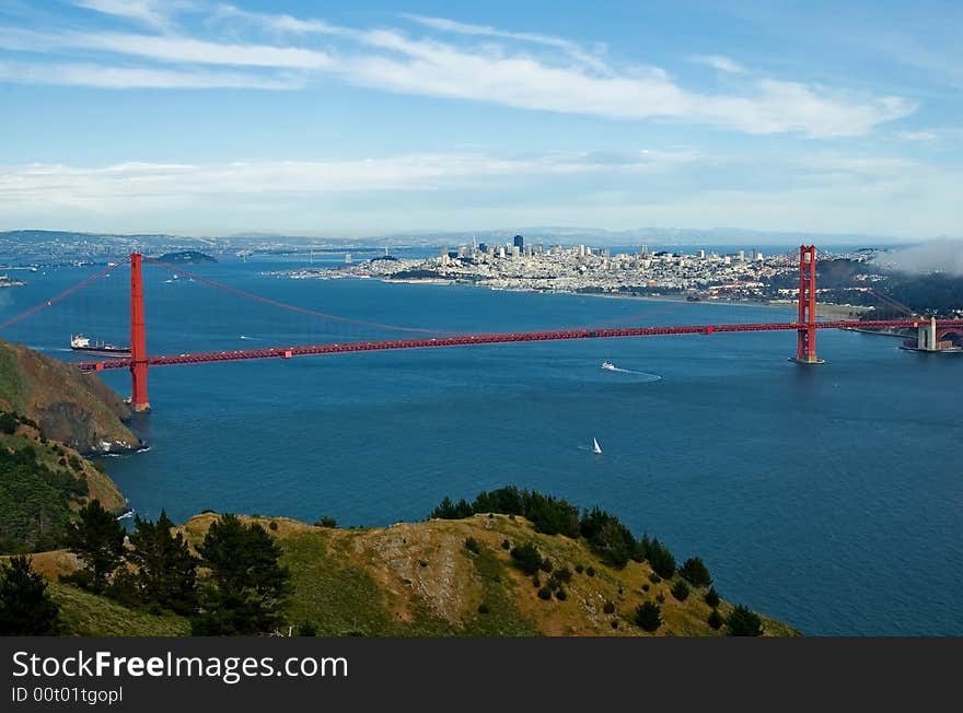 Golden Gate Bridge and San Fra