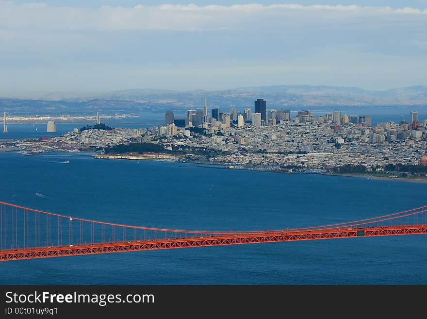 Golden Gate Bridge and San Fra