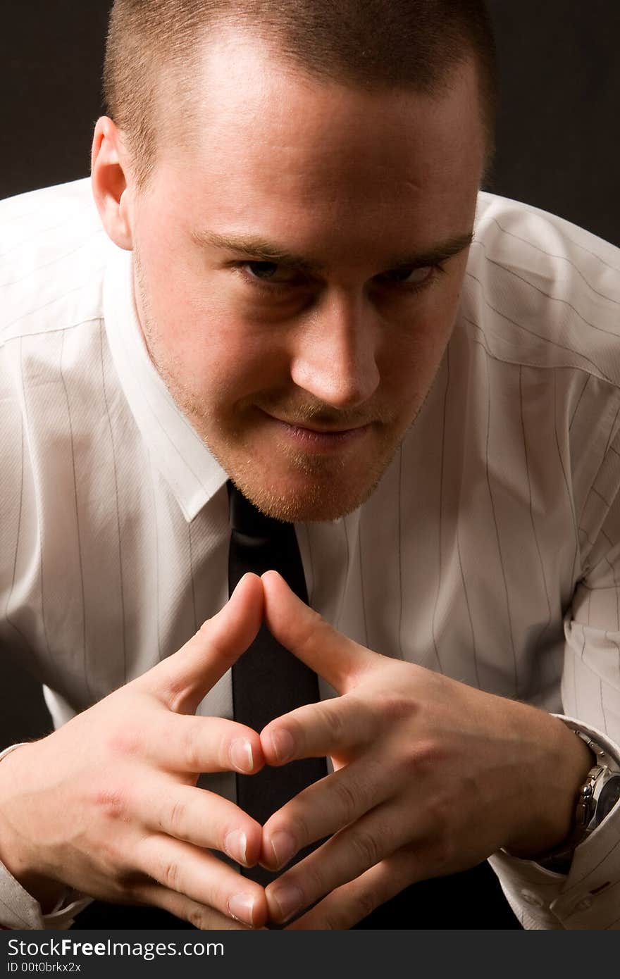 Portrait of a young businessman