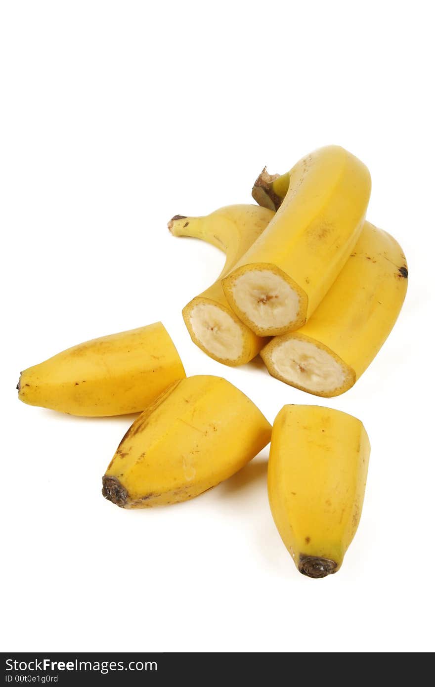 Three Appetizing Bananas