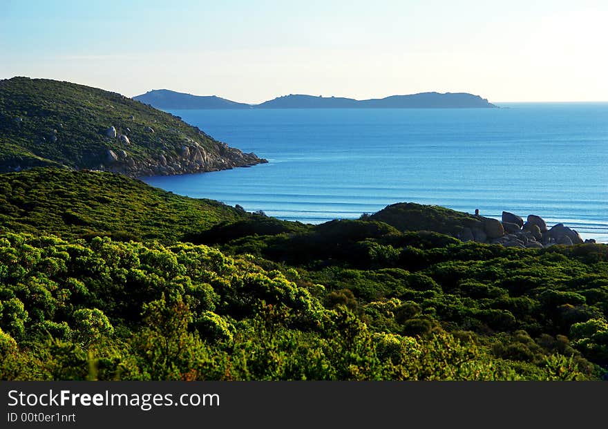 Beautiful Australian Coastline in Summer. Beautiful Australian Coastline in Summer