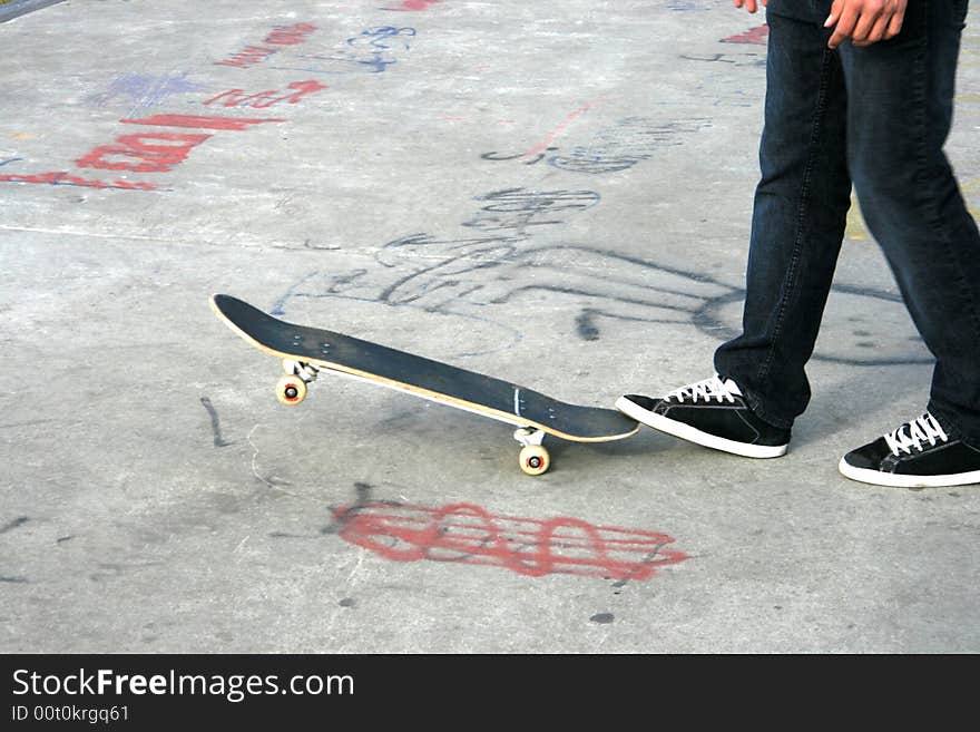 Skateboarding