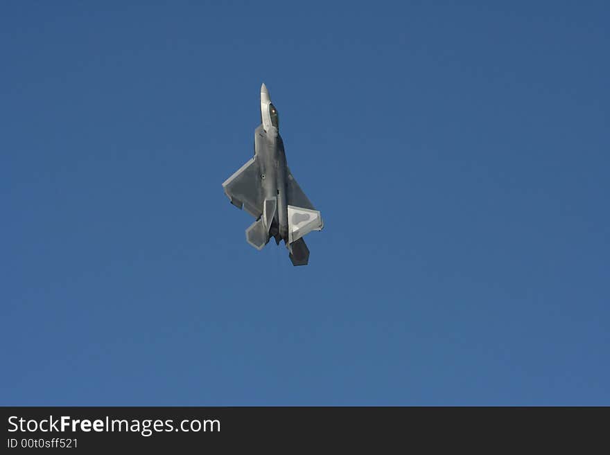 Raptor picture taken at a local airshow. Raptor picture taken at a local airshow