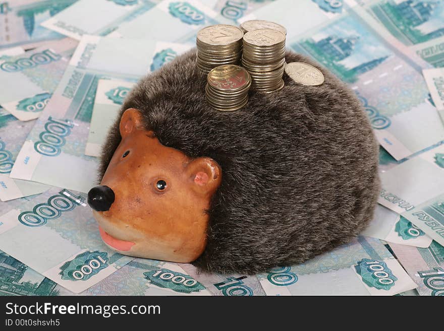 Hedgehog-coin box