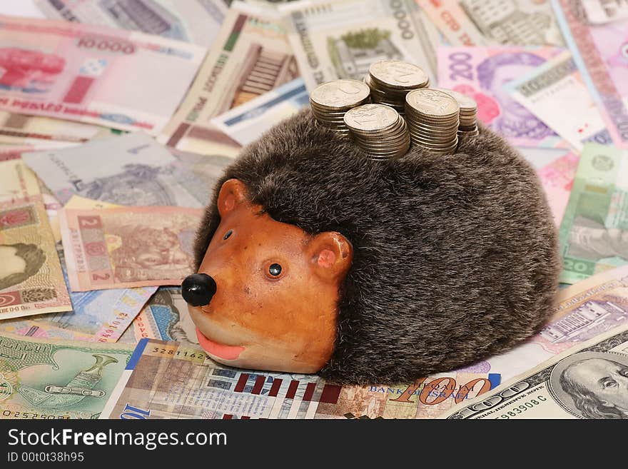 Hedgehog-coin box