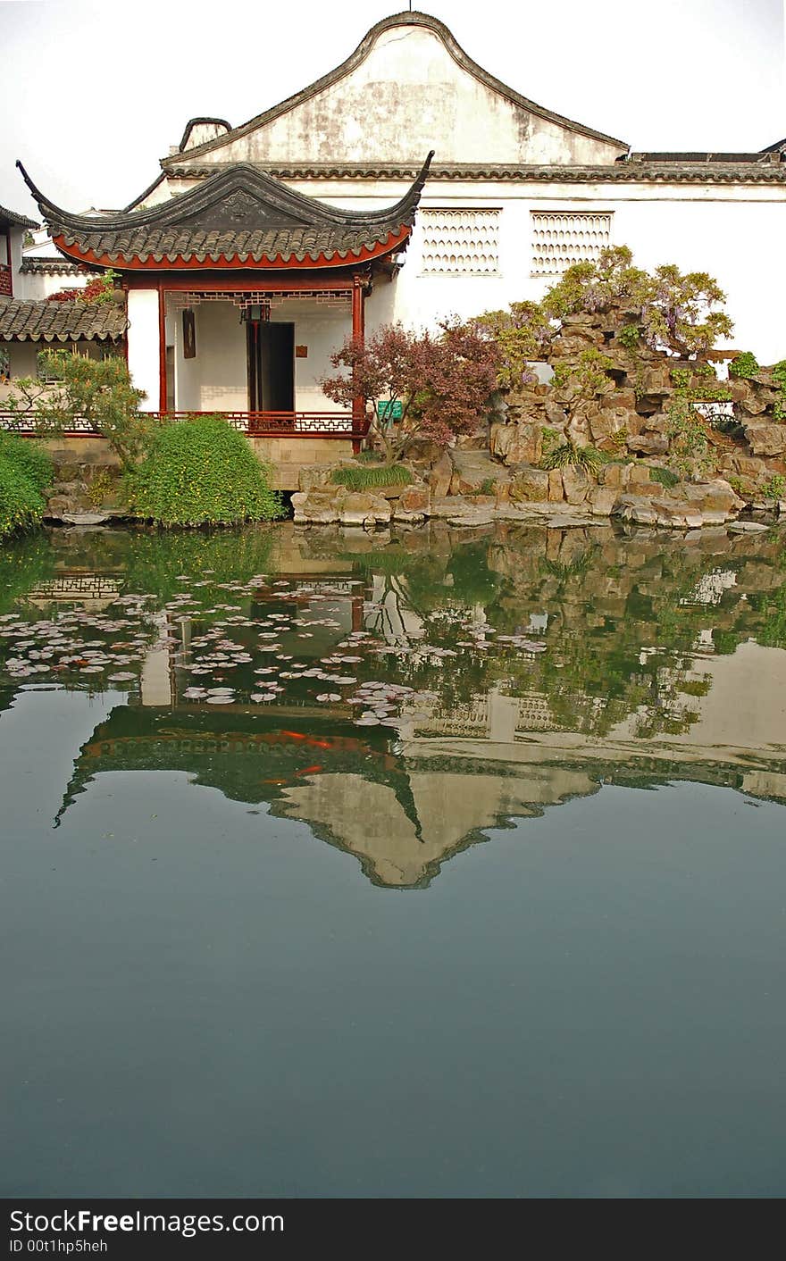 Typical chinese pavilion:The master of nets garden. Typical chinese pavilion:The master of nets garden