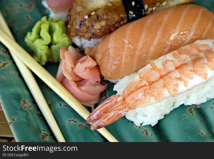 Different Varieties of Sushi