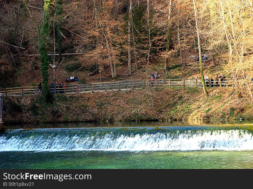 Blautopf Spring Pond