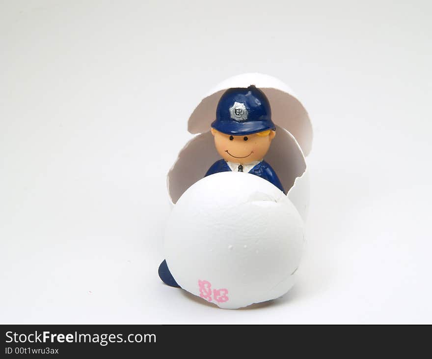 New born Police man