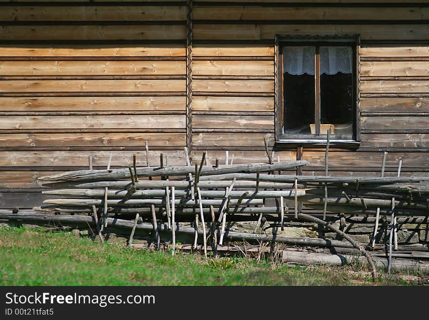 Cottage with window