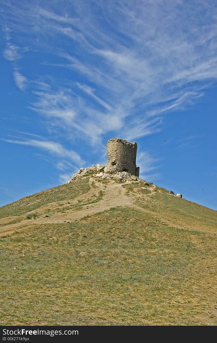 Genoese fortress ruin