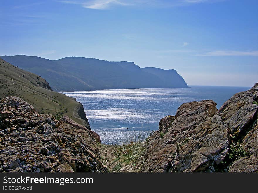 Sea view near Balaklava