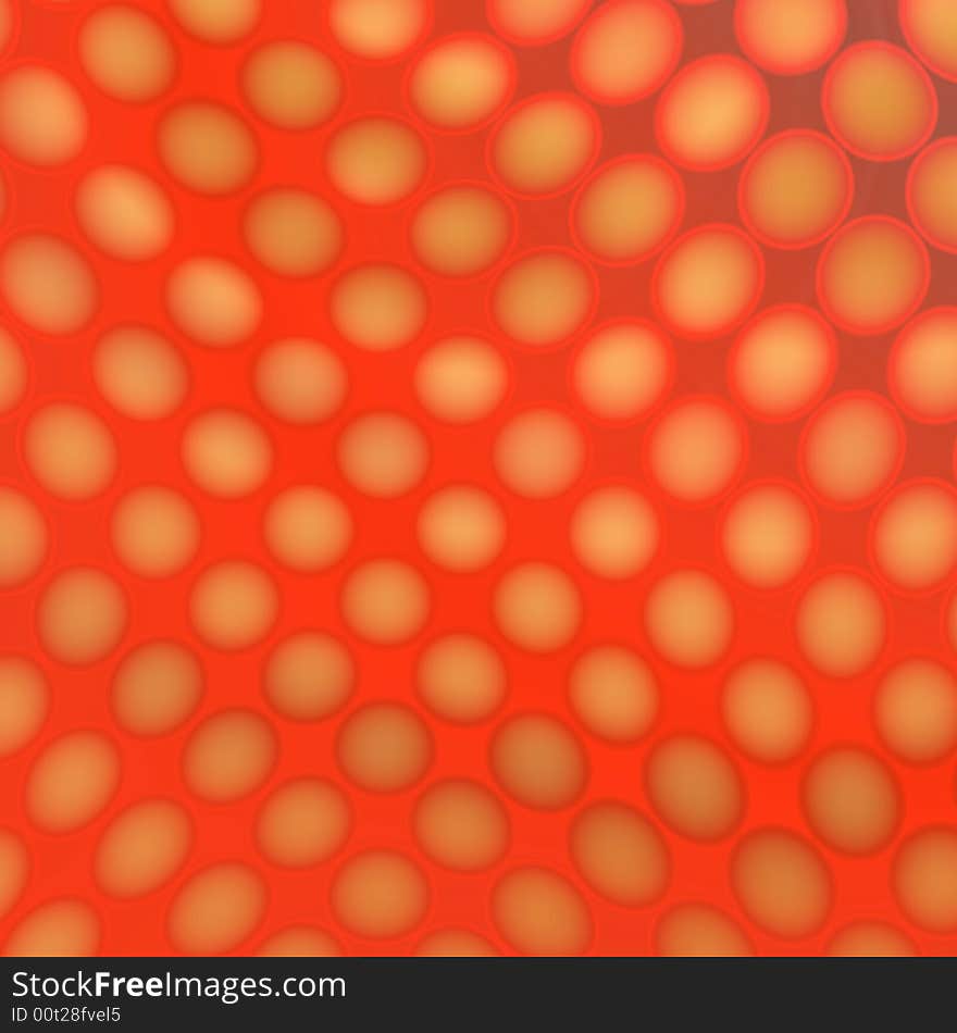 Abstract red background with circles. Abstract red background with circles