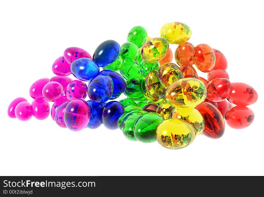 Glass Rainbow East Eggs