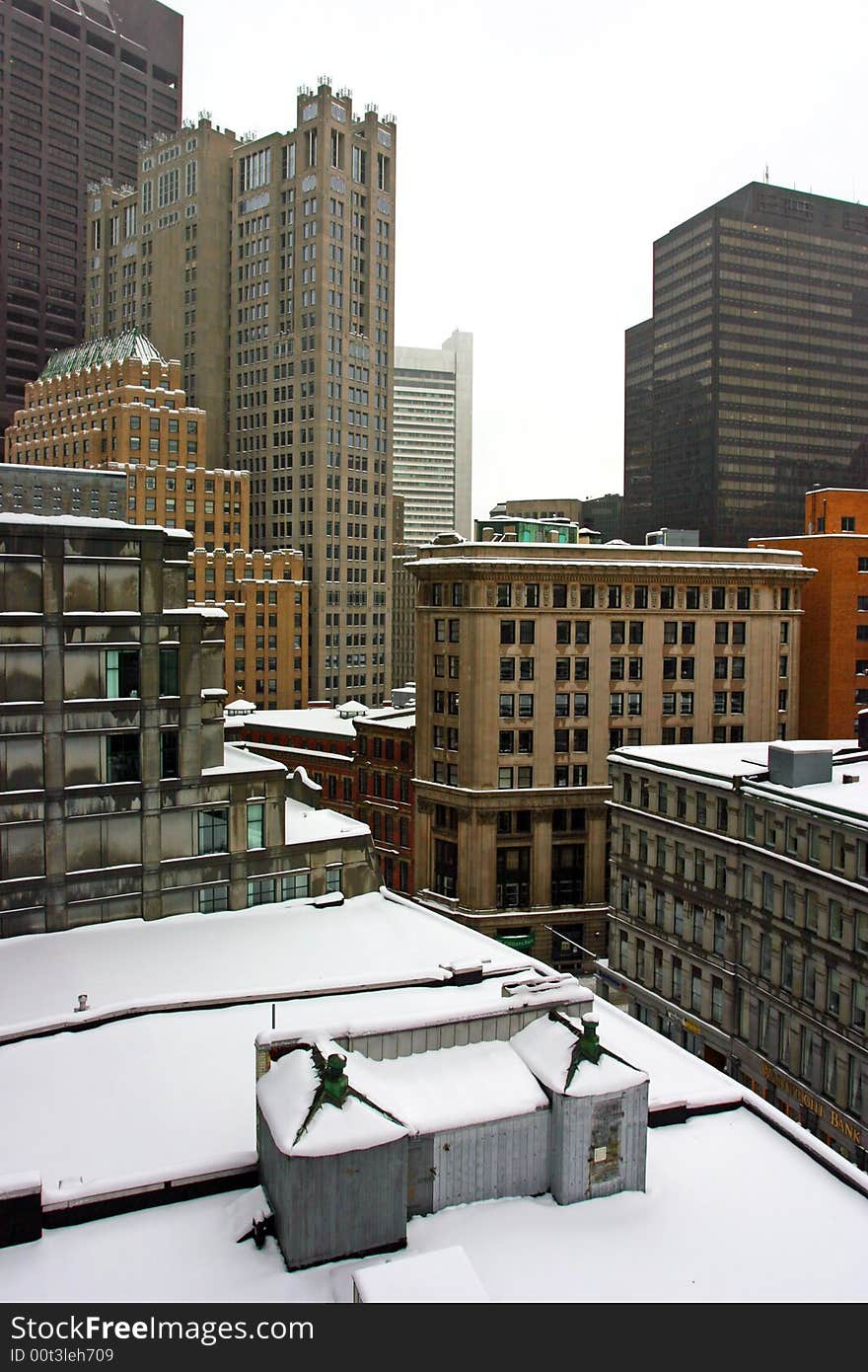 Stock image of a snowing winter at Boston, Massachusetts, USA. Stock image of a snowing winter at Boston, Massachusetts, USA