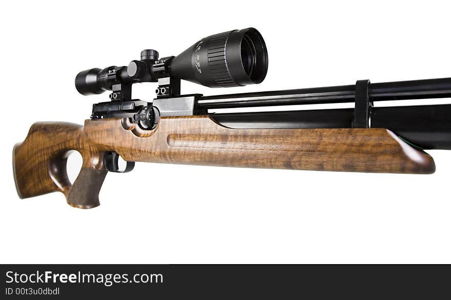 Sniper Rifle And Scope