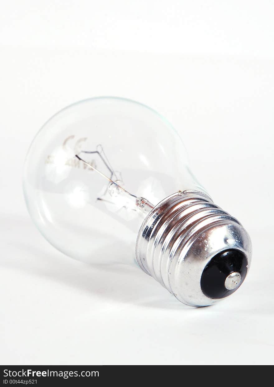 Light Bulb at separate background