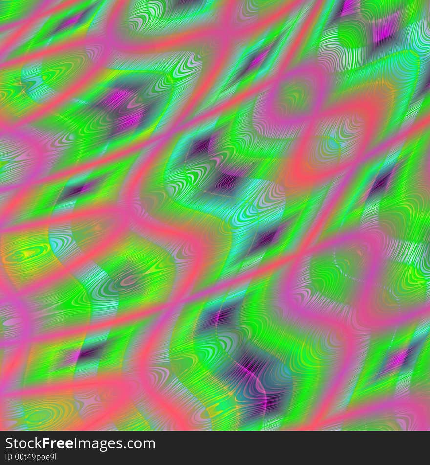 Abstract curl background, computer generated. Abstract curl background, computer generated