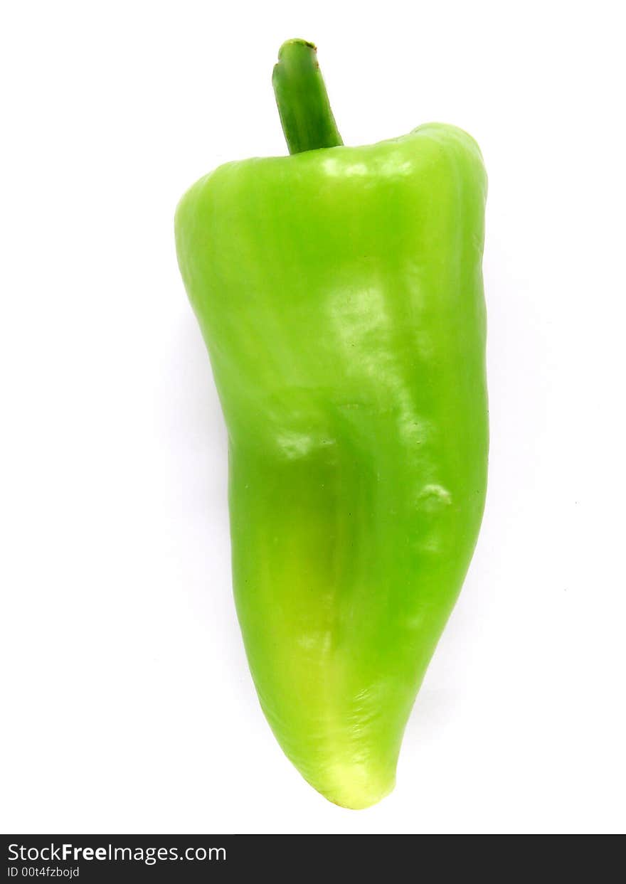 Green pepper fresh vegetable