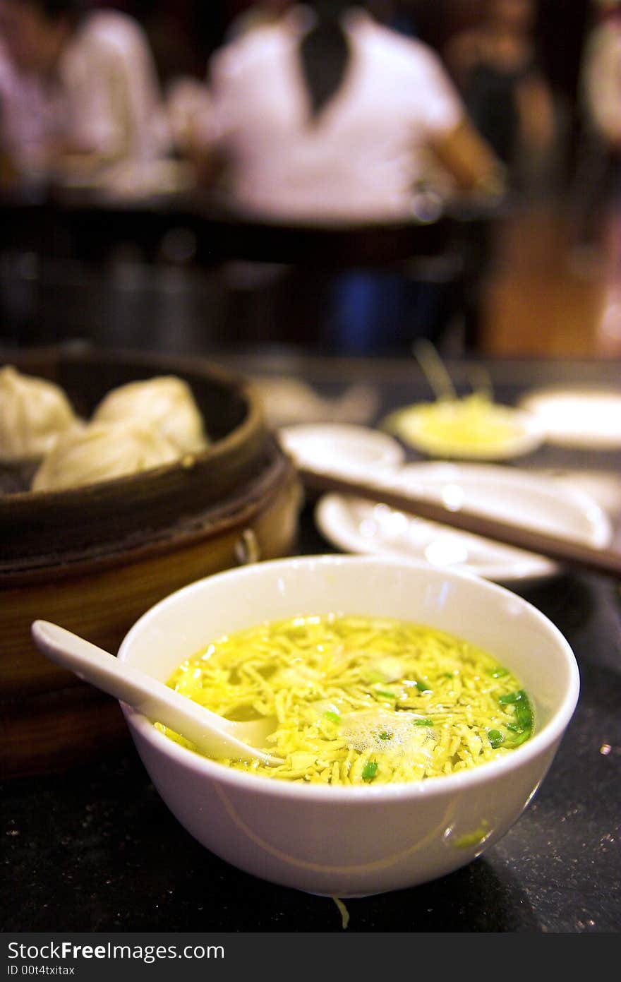 Egg soup, shanghai special foods