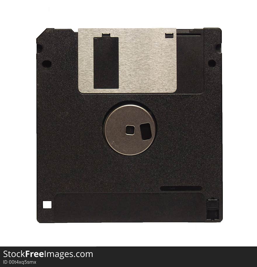 Floppy on a white background. Floppy on a white background