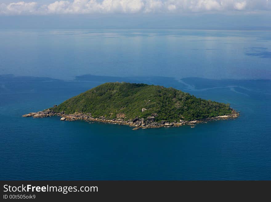 A shot of tropical islands in Australia. A shot of tropical islands in Australia