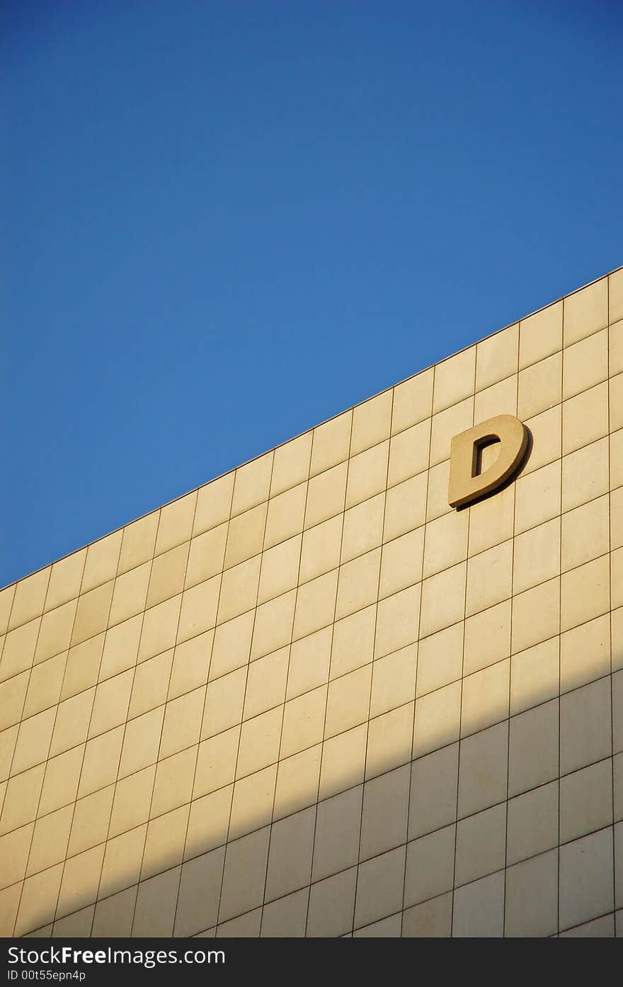 Letter D On The Wall