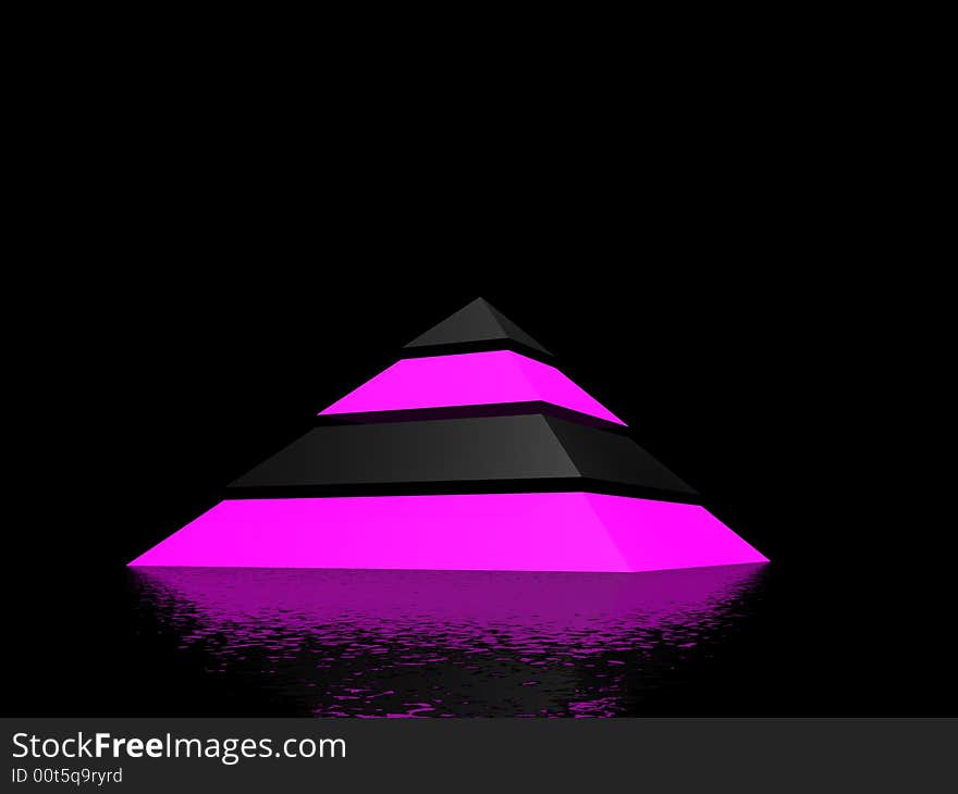 Double Color Pyramid