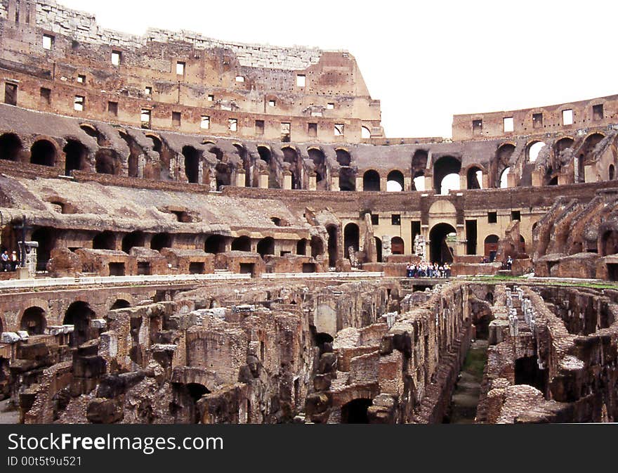 Colosseum corridors