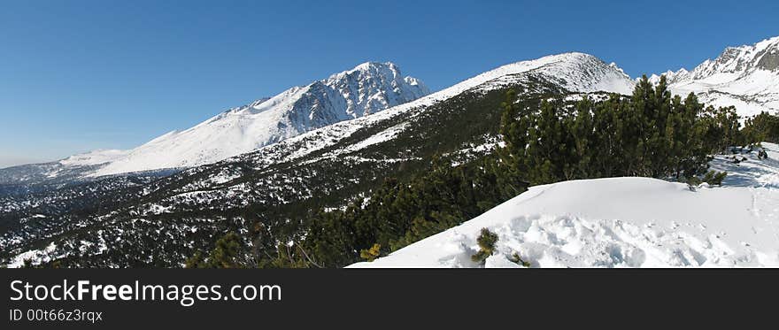 Nice sunny day for a trip in High Tatras. Nice sunny day for a trip in High Tatras