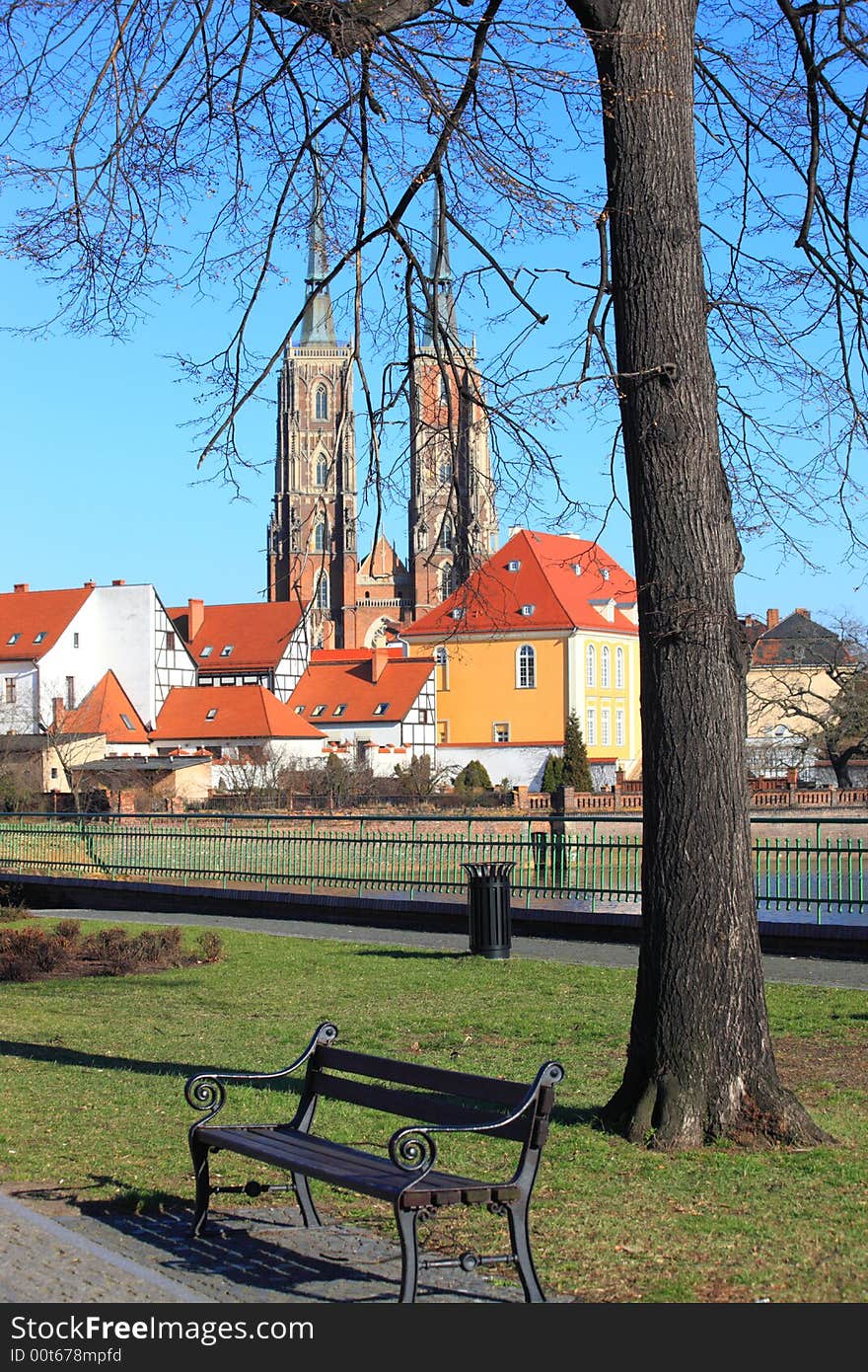 Monuments in Wroclaw, Poland