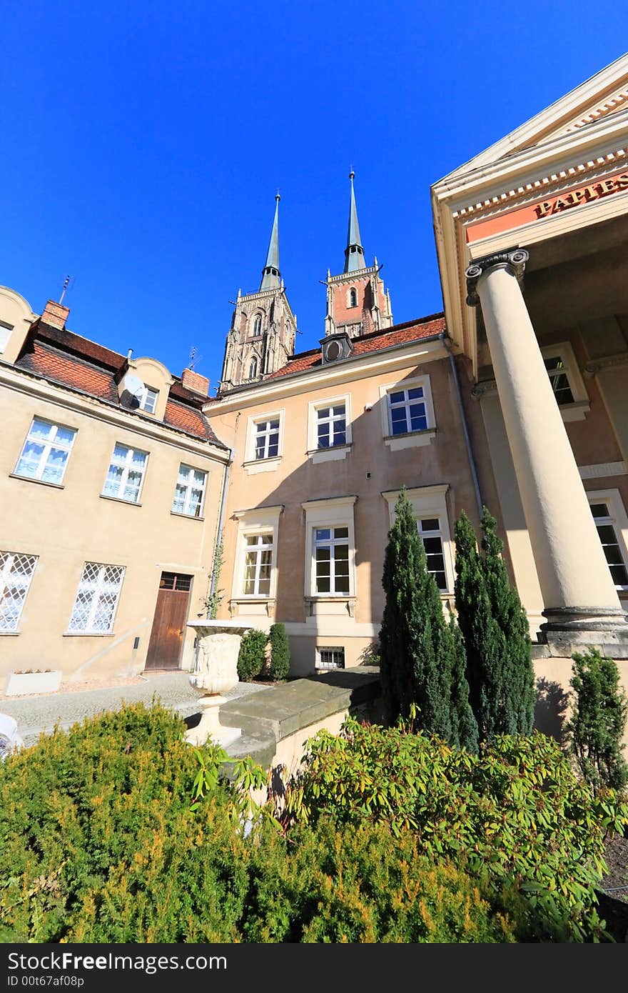 Monuments in Wroclaw, Poland