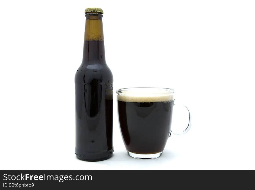 Dark Beer. food and Drinks series.