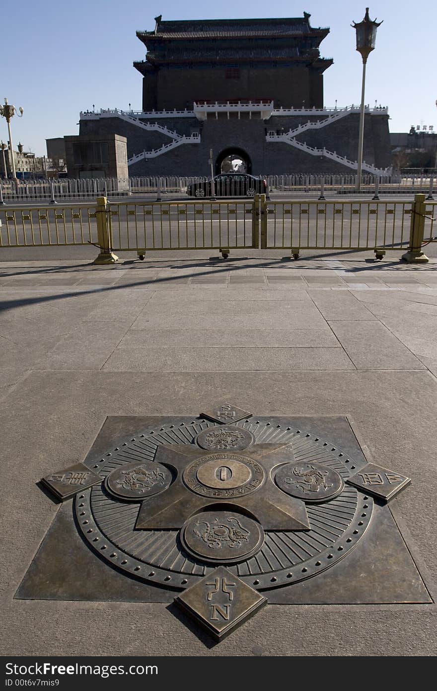 China set up a Zero-Kilometer symbol in the Tiananmen Square in Beijing, marking it the starting point of the cross-country roads. “Zero kilometer mark” is a symbolic starting point of trunk of a city or a country as well as a symbol of the centre of a city. The symbol is not only the mark of local highroad, but also a famous human sight. China set up a Zero-Kilometer symbol in the Tiananmen Square in Beijing, marking it the starting point of the cross-country roads. “Zero kilometer mark” is a symbolic starting point of trunk of a city or a country as well as a symbol of the centre of a city. The symbol is not only the mark of local highroad, but also a famous human sight.