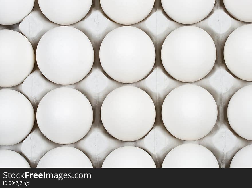 Background from eggs