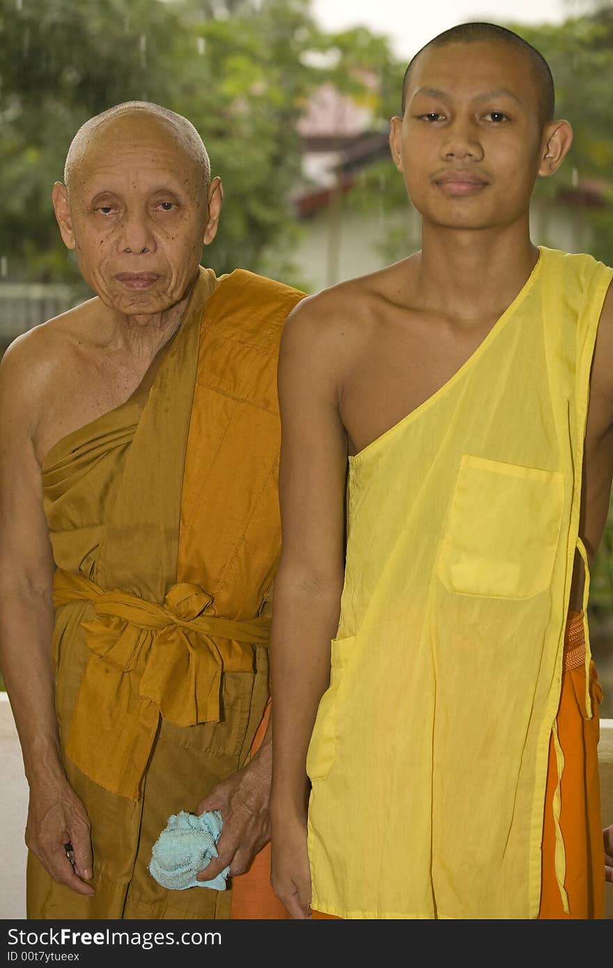 Monk With Nivice