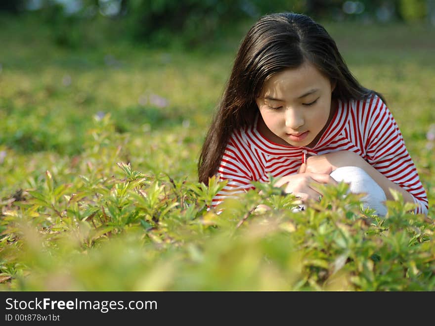 Yangxi An Beautiful girl　From China