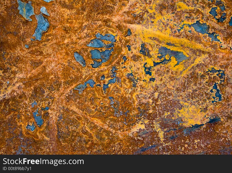 Iron Sheet With Rust