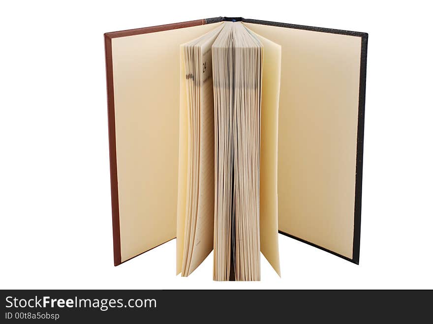 Notepad with open pages