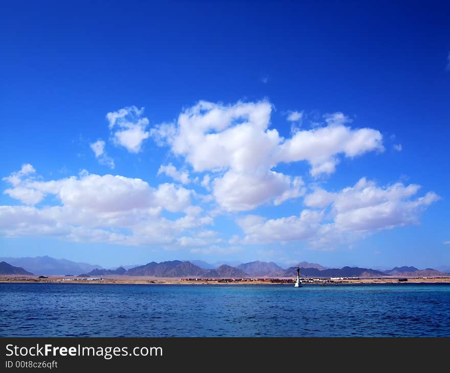 Blue Sky and Sea