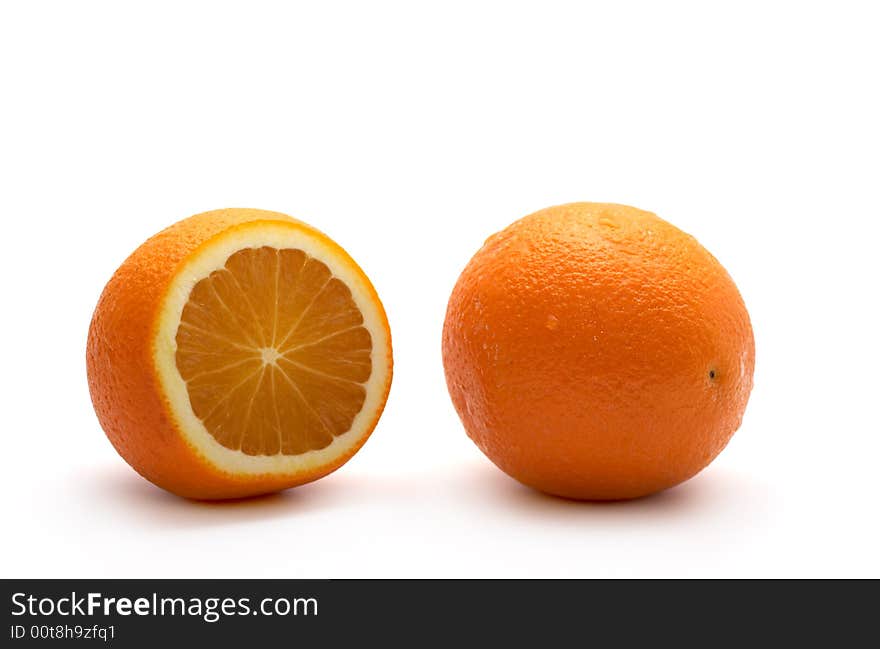 Two oranges