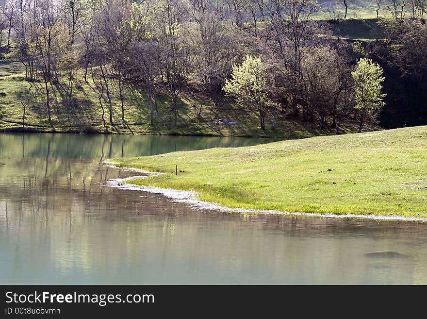 Mountain lake