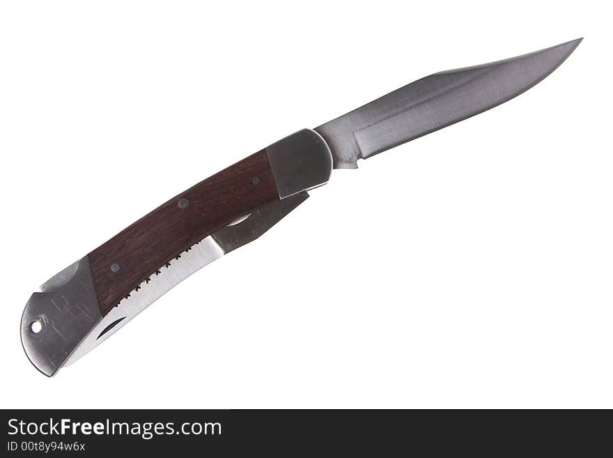 A Penknife With A Saw