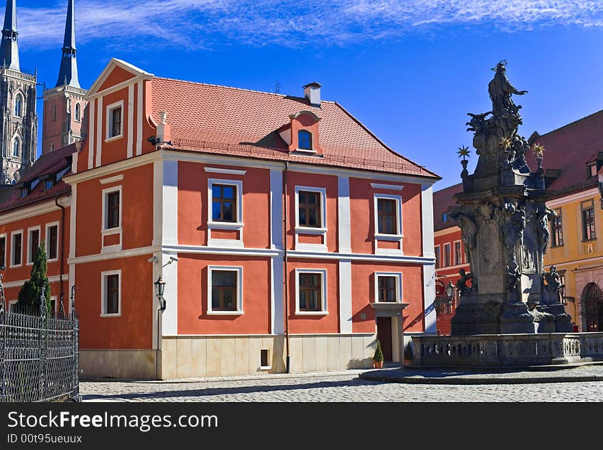 Monuments in Wroclaw, Poland