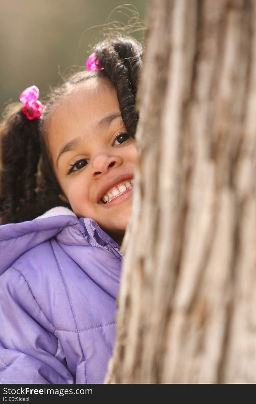 Young beautiful multiracial girl with afro hairstyle. Young beautiful multiracial girl with afro hairstyle