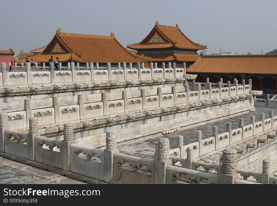 Forbidden City, walled center of Beijing (China) which housed the Imperial palace and offices (now the site of museums). Forbidden City, walled center of Beijing (China) which housed the Imperial palace and offices (now the site of museums)